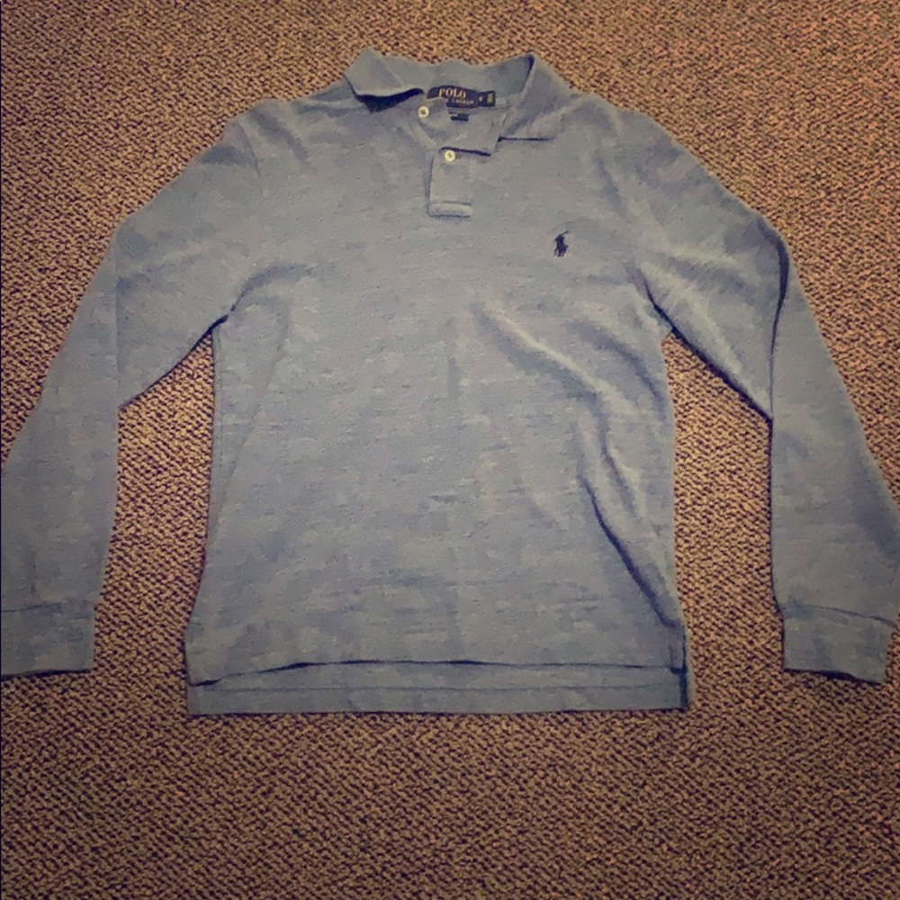 Ralph Lauren Slim Fit Long Sleeve Polo